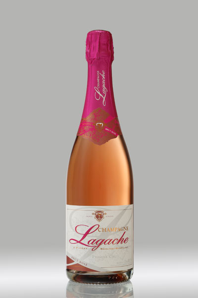 Champagne Lagache Brut Rosé 1er Cru, Pierry